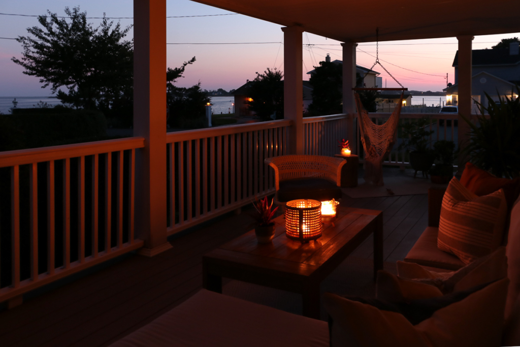 Casual + Cozy Fall Front Porch