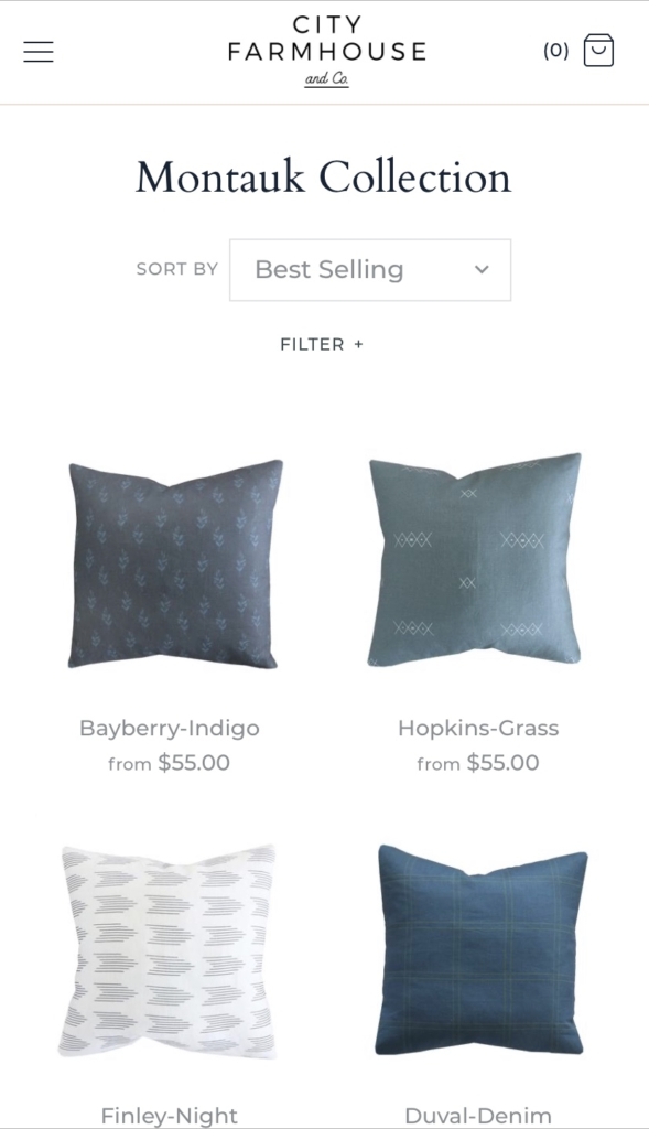 City Farmhouse and Co.-Handcrafted Pillows For Everyday. the Montauk Collection