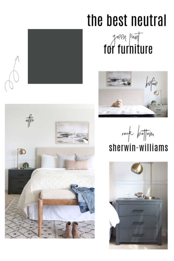 The Best Neutral Green Paint for Furniture + New Paint Product