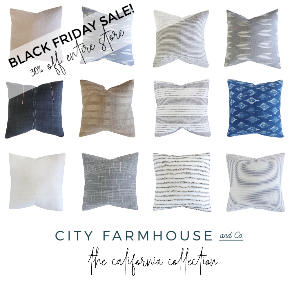 City Farmhouse and Co. The California Collection. Black Friday Sale-30% off!