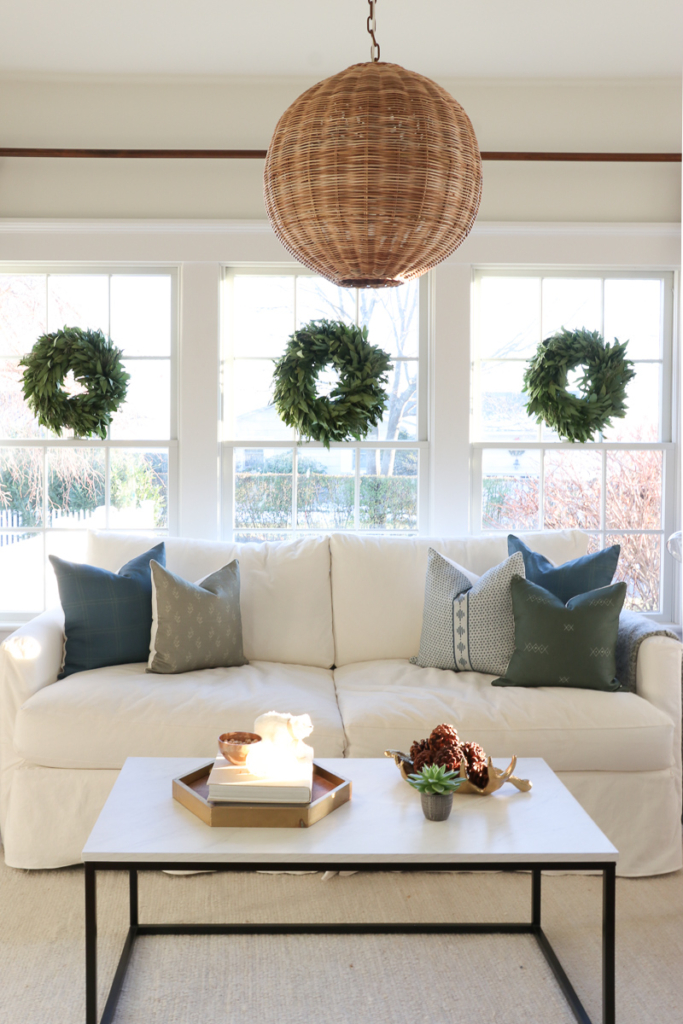 Earthy Coastal Christmas House Tour-Holiday Housewalk