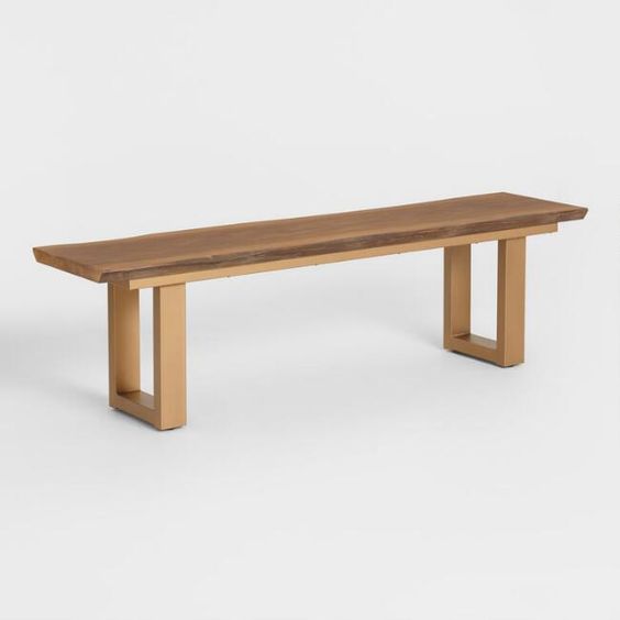 Live Edge Bench World Market