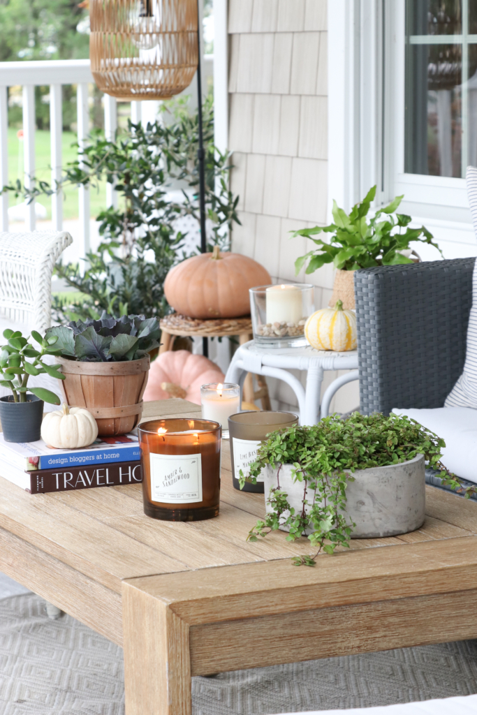 Cozy Coastal Inspired Fall Farmhouse Porch-Part 2