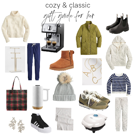 Cozy + Classic Holiday Gift Guide for Her