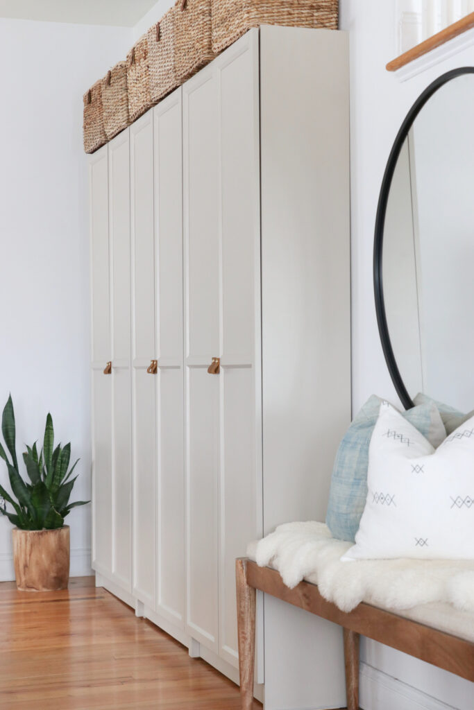 Ikea Hack-Billy Bookcases Turned Into Custom Cabinetry Reveal