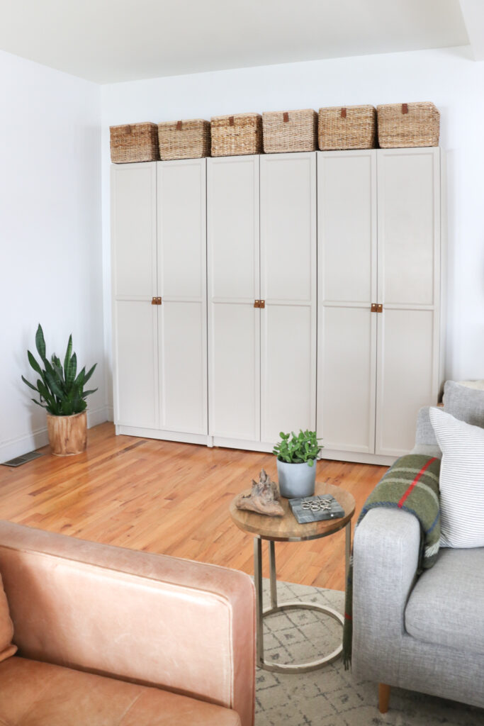 Ikea Hack-Billy Bookcases Turned Into Custom Cabinetry Reveal