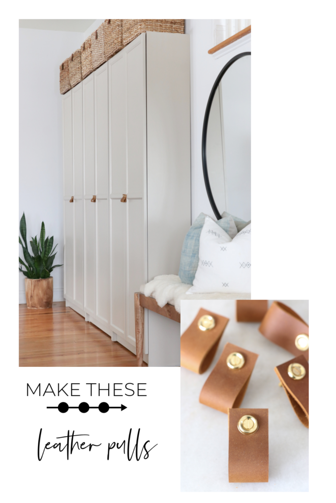 Leather cabinet handles - upgrade your furniture >