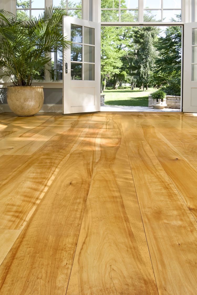 Carlisle Wide Plank Floors. Birch Wood Floors in a Chicago Home.
