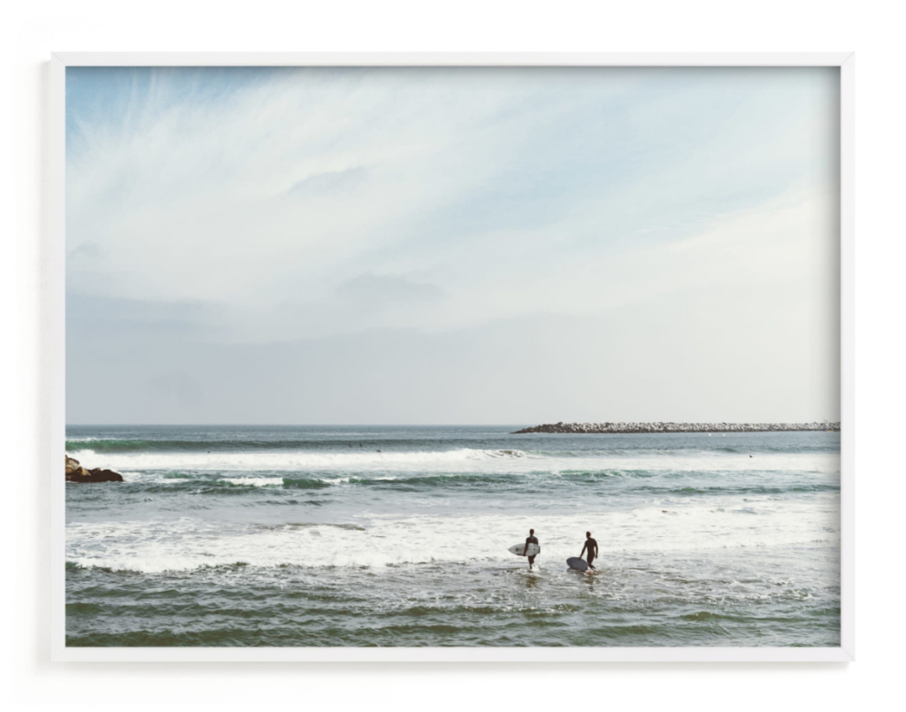 Minted Surf Print, Ventura