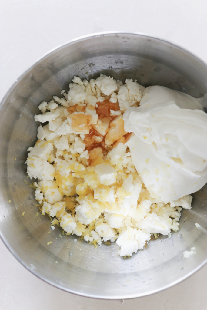 Whipped Lemon Garlic Feta