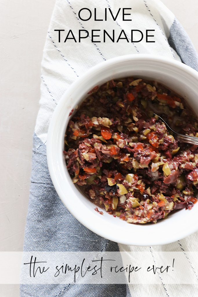 The easiest Olive Tapenade