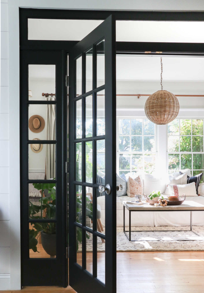 Black French Doors Give Your Home Distinctive Look