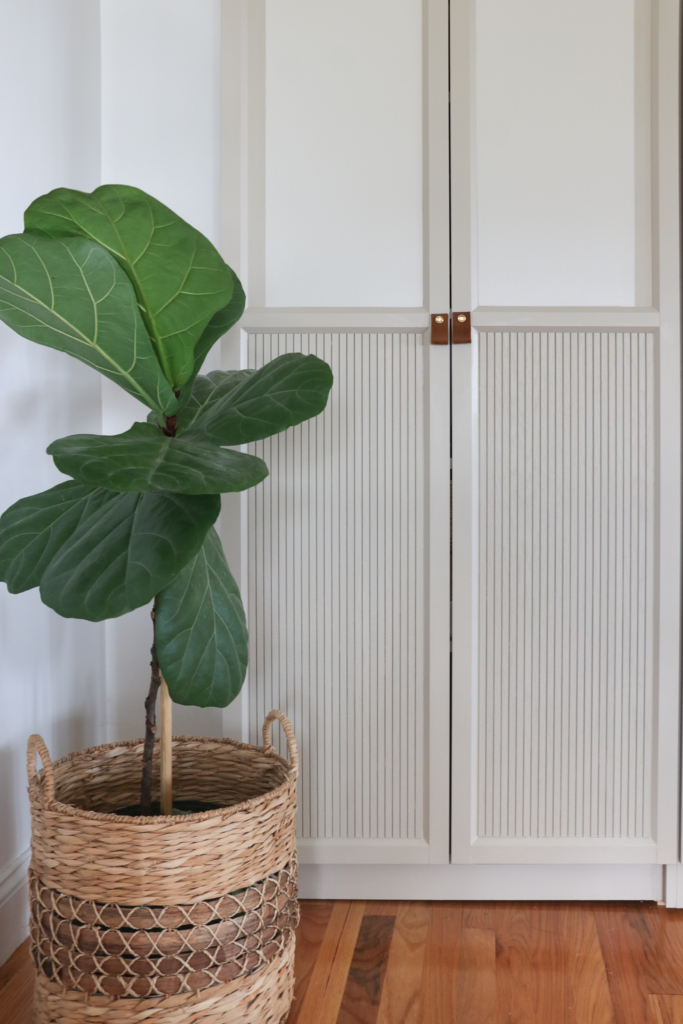 Billy Bookcase Hack-Arched European Inspired Cabinet With Fluted Doors