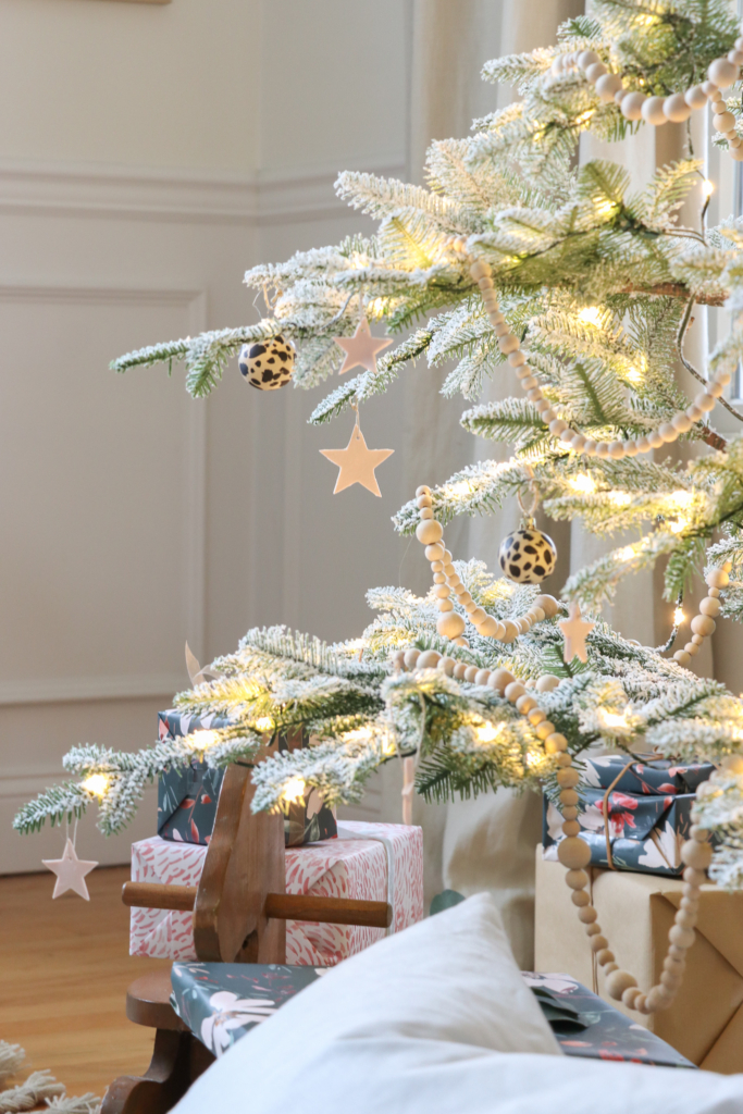 Frosted Alpine Balsam Fir Christmas Tree