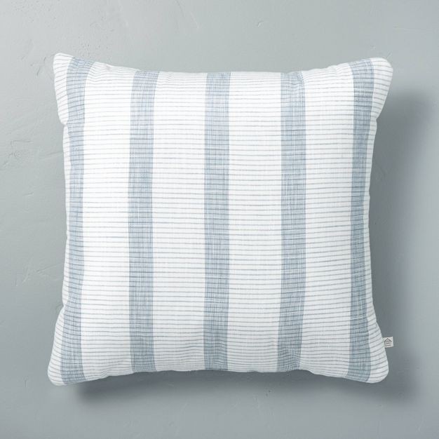 Target-Blue Striped Pillow