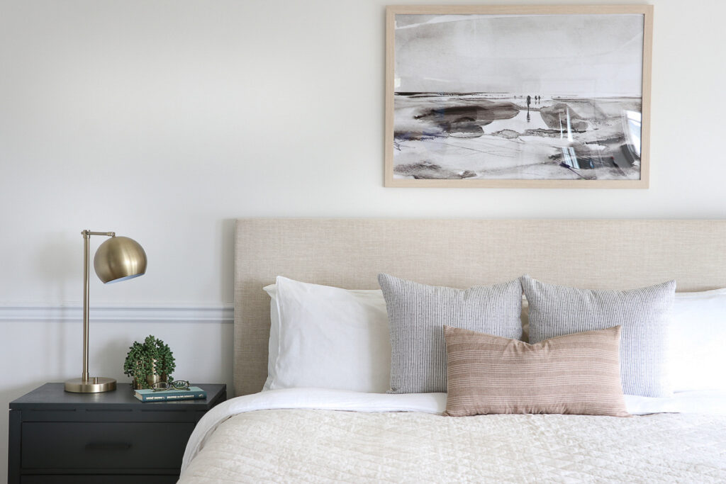 City Farmhouse by Jennifer OBrien Modern Coastal Home Tour. City Farmhouse and Co Pillows.