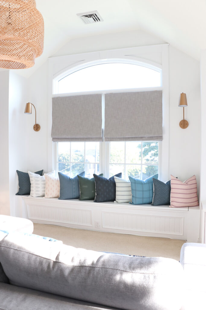 City Farmhouse by Jennifer OBrien Modern Coastal Home Tour. City Farmhouse and Co Pillows