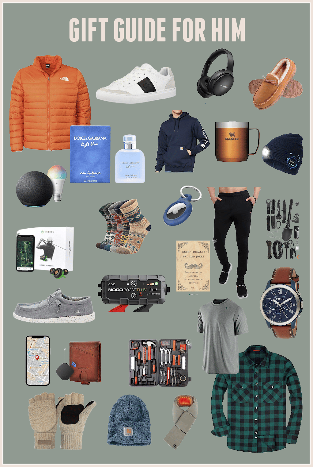 Sporty + Functional Gift Guide For Him