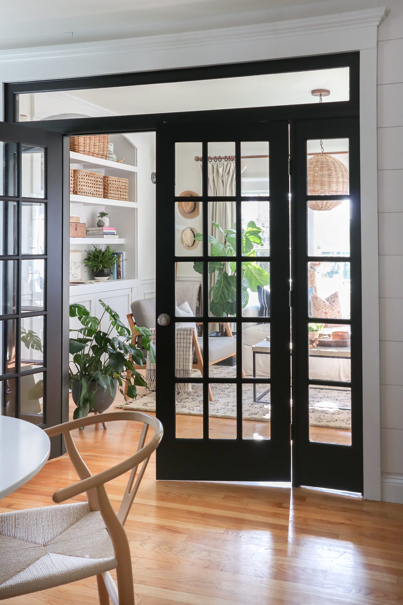10 Livable Interior Design Trends for 2023. Black Magic doors.
