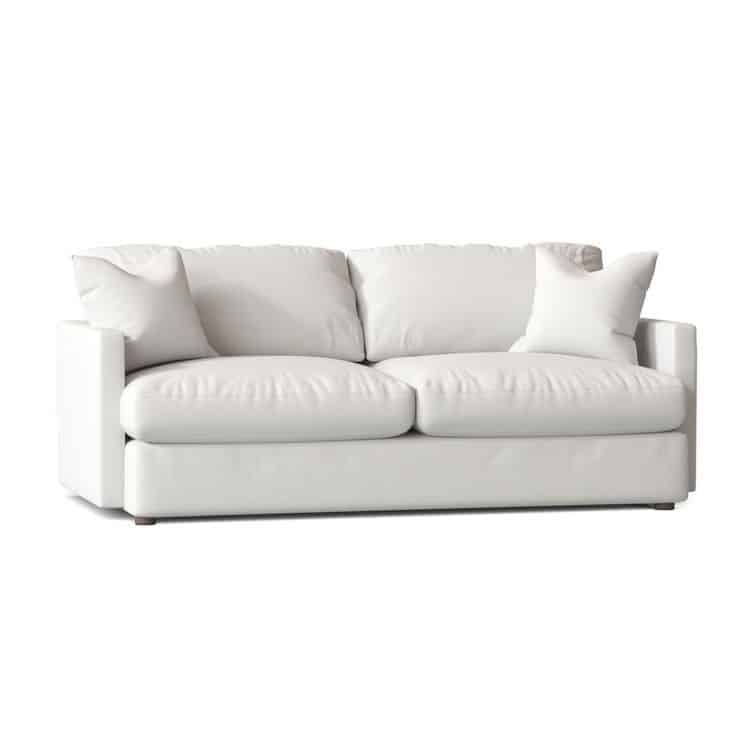 Madison Sofa Wayfair. Look For Less-Straight Arm Sofa Edition. City Farmhouse by Jennifer OBrien.