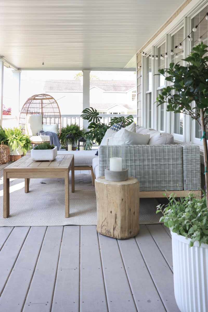 Porch life, City Farmhouse by Jennifer O'Brien