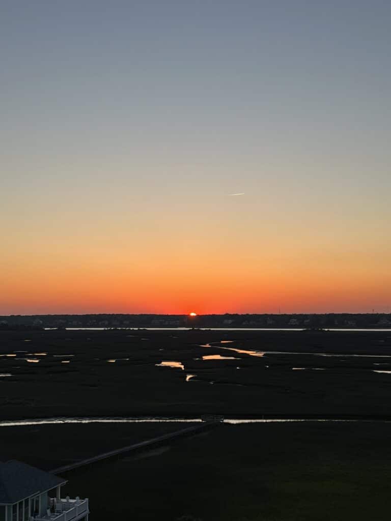 Sunset at Wrightsville Beach