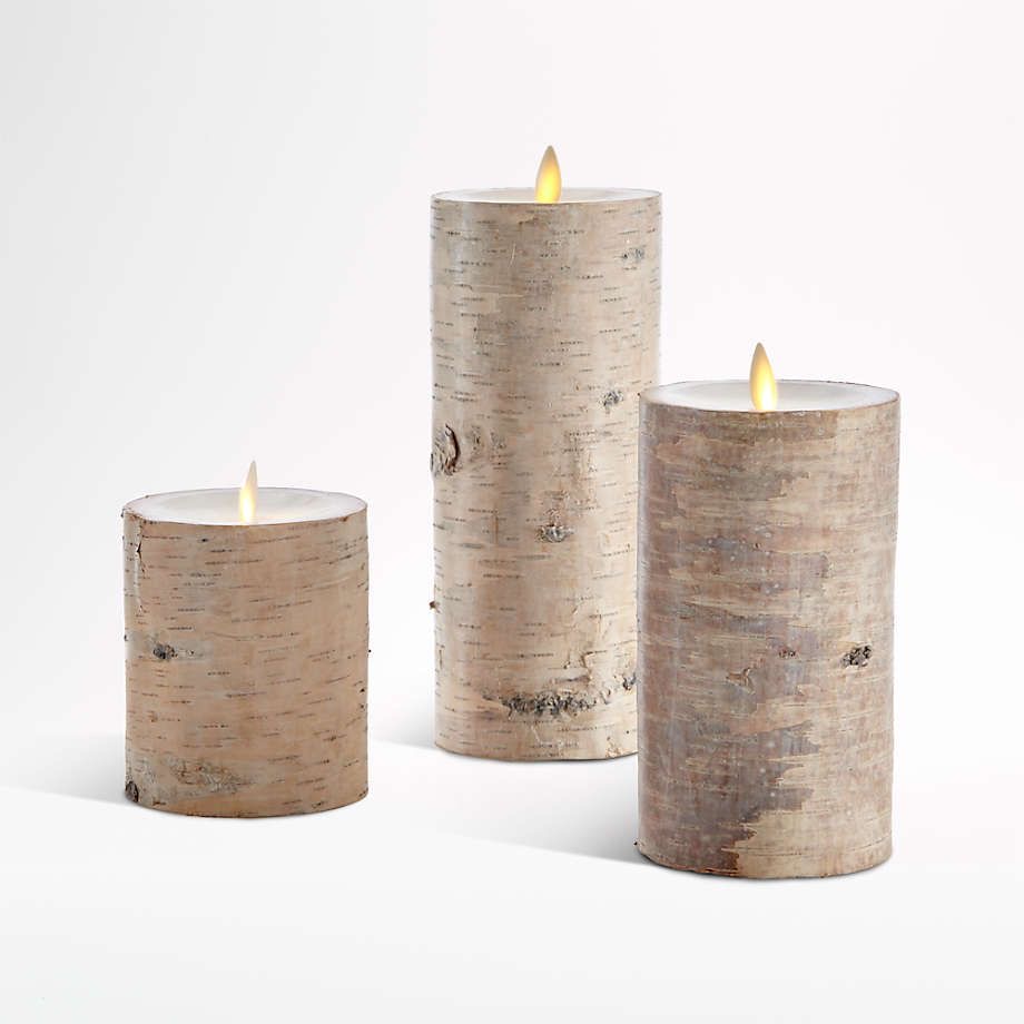 Pottery Barn Birch Candles