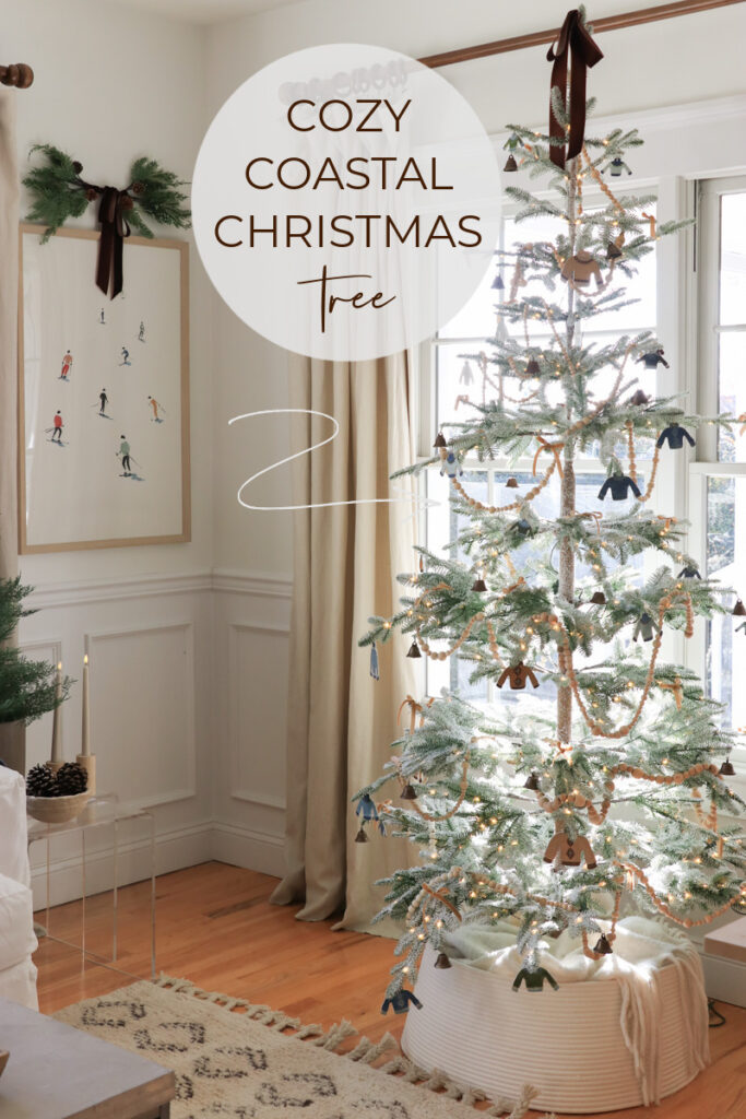 Cozy Coastal Christmas Tree. City Farmhouse by Jennifer O'Brien