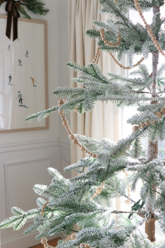 Frosted Alpine Balsam Fir Christmas Tree