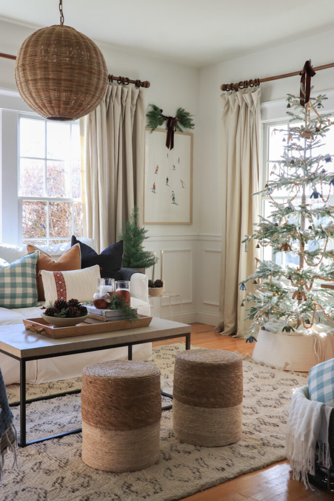 Cozy Coastal Christmas Tree. City Farmhouse by Jennifer O'Brien