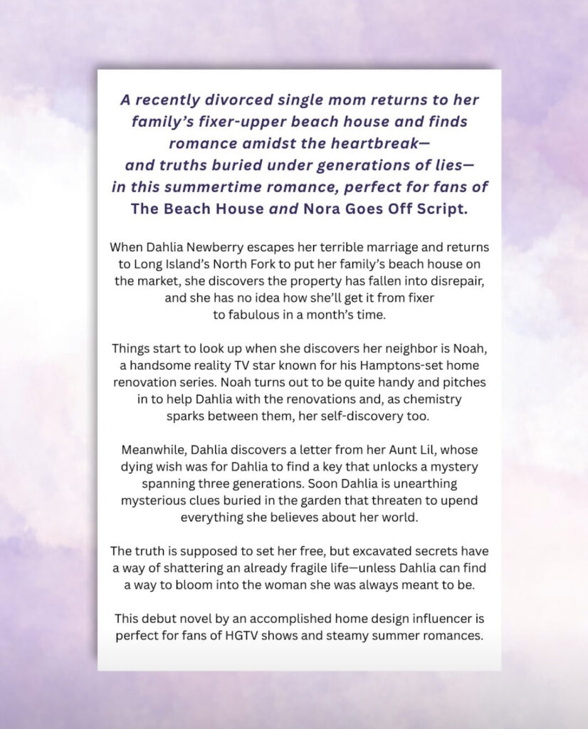 The Summer I Found You by Jennifer O'Brien
A recently divorced single mom returns to her family’s fixer-upper beach house and finds romance amidst the heartbreak—and truths buried under generations of lies—in this summertime romance, perfect for fans of The Beach House and Nora Goes Off Script.