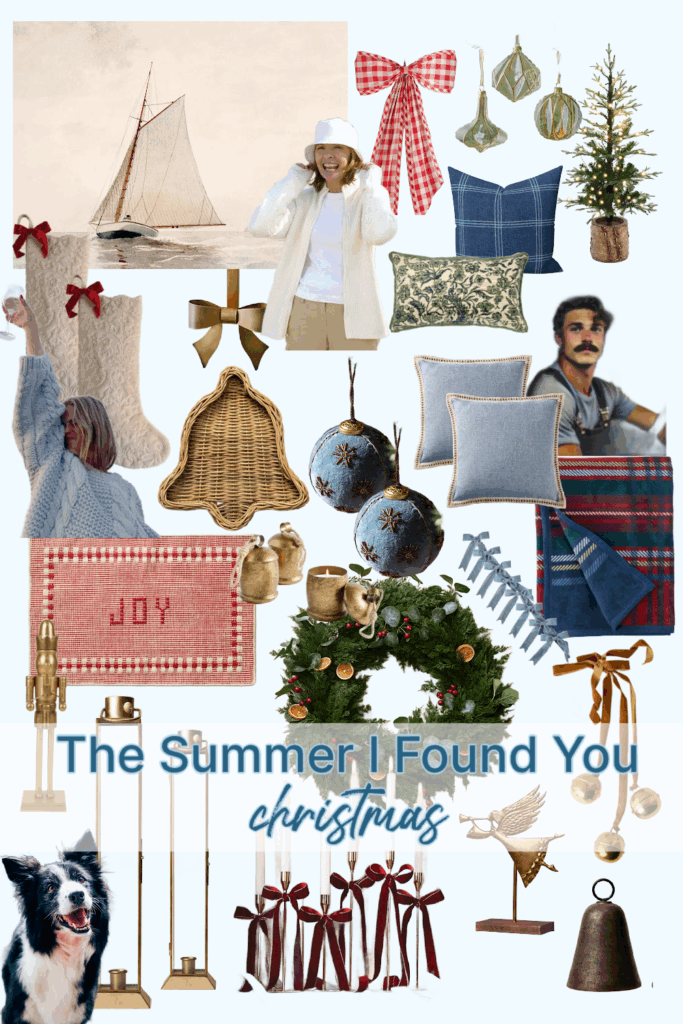 The Summer I Found You Christmas Aesthetic + Shopping Guide. A Christmas aesthetic that's equal parts Nancy Meyers + Coastal Niece + Coastal Auntie + HGTV