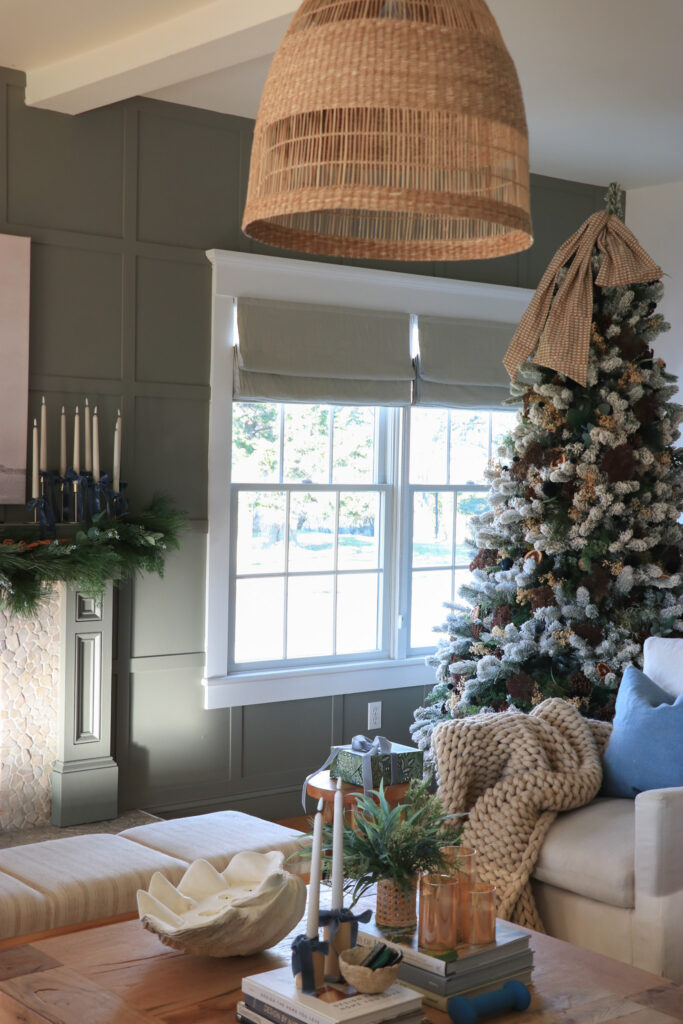 Coastal Niece Christmas + New Linen Shades from Barn & Willow.