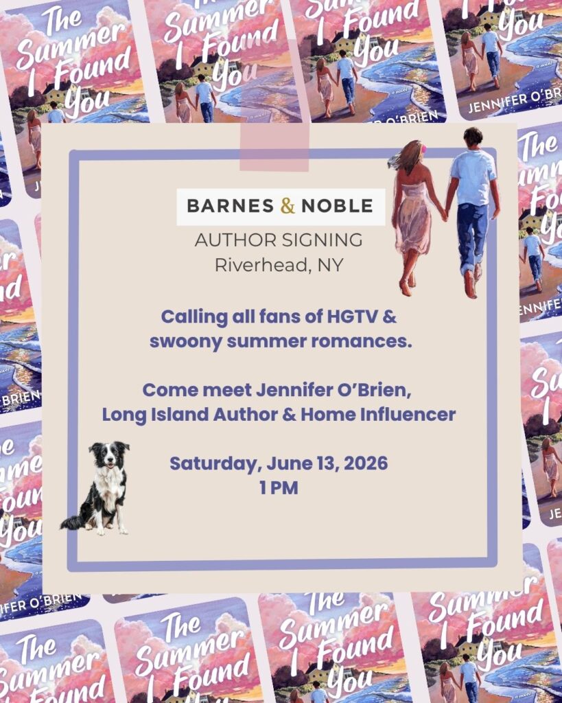 The Summer I Found You is Going on Tour! Riverhead Barnes & Noble June 27th