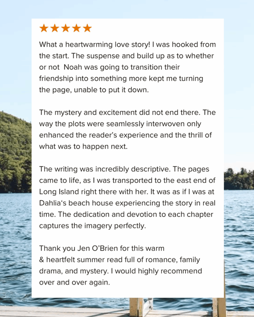The Summer I Found You 5 Star Review